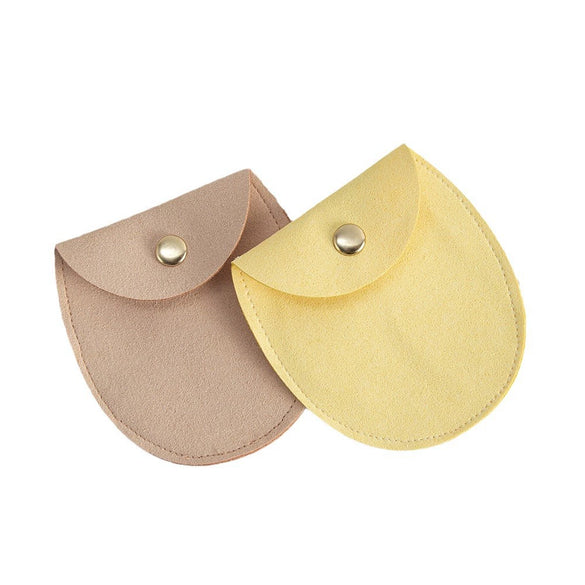 Flip Snap Buckle Cloth Jewelry Bag For Storage And Small Gift