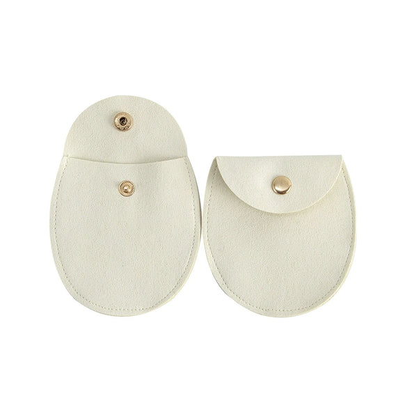 Flip Snap Buckle Cloth Jewelry Bag For Storage And Small Gift