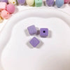 Flocking Geometric Beaded Bag Pendant Mobile Phone Chain Diy Handmade Accessories