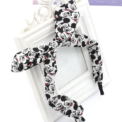 Floral Bowknot  Fashion Polka Dot Rabbit Headband  Wholesale