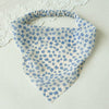 Floral Chiffon Geometric Triangle Scarf And Hair Band Women's Hair Accessories