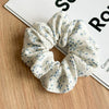 Floral Fabric Handmade Hair Tie For Women