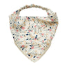 Floral Fabric Triangle Scarf Geometric Style Women's Headwear