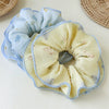 Floral Multilayer Scrunchie For Women Fabric Handmade Sweet Style Hair Tie