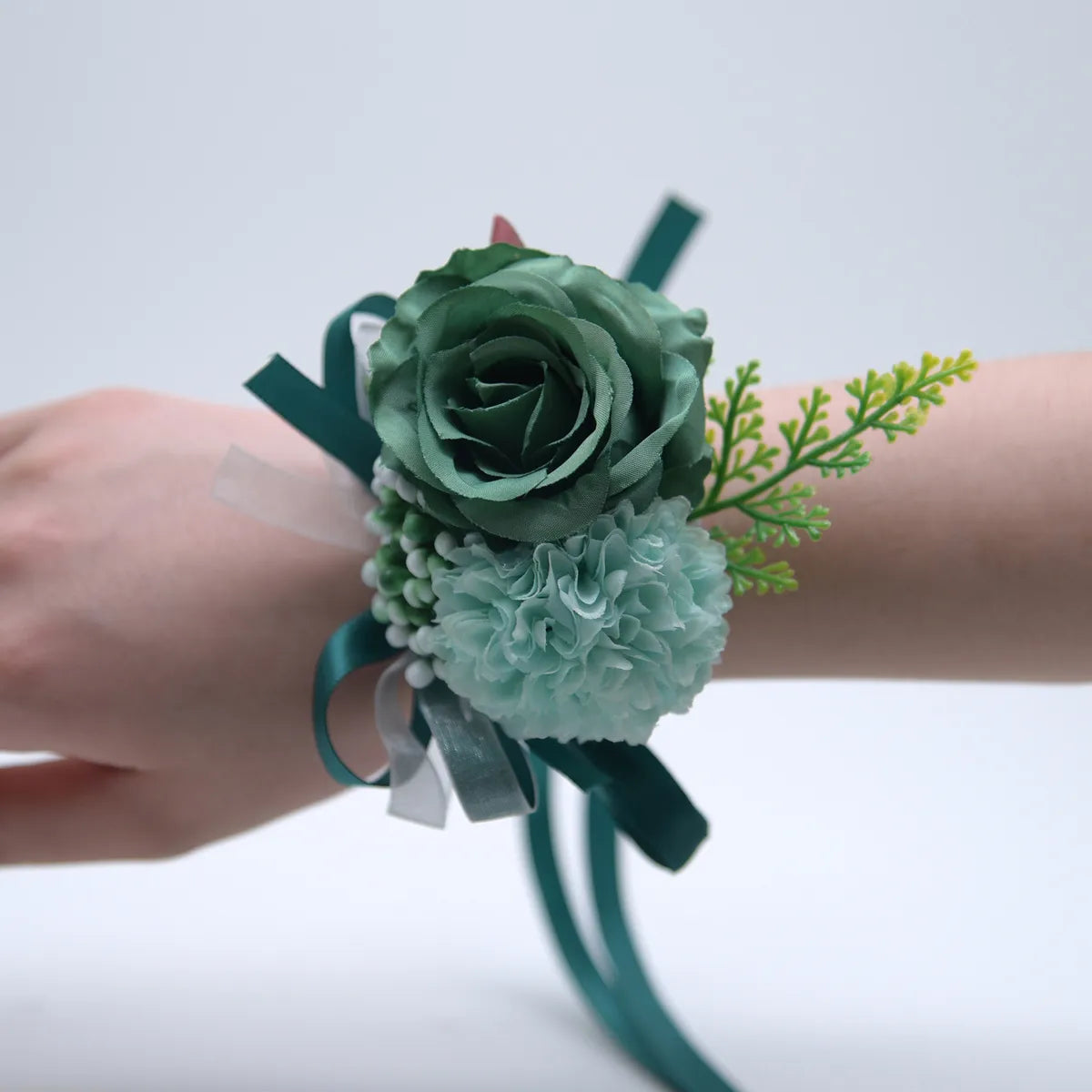 Simulation Flower Bride Bridesmaids Wrist Flower Wedding Props