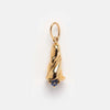 Flower Copper Rhinestones Electroplated Necklace