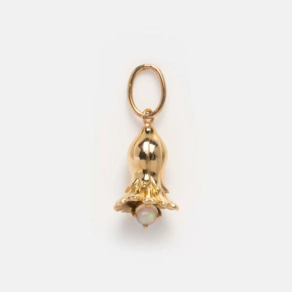 Flower Copper Rhinestones Electroplated Necklace