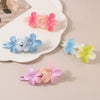 Flower Duckbill Hairpin With Gradient Design And Baking Paint Process For Women