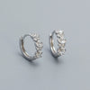 Flower Earrings 925 Silver Ins Style Electroplated