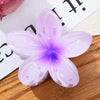 Flower Hairpins Feminine Highend Frangipani Style Electroplated