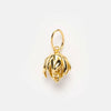 Flower Necklace Copper Rhinestones Electroplated Real Gold Plated Color Preserved