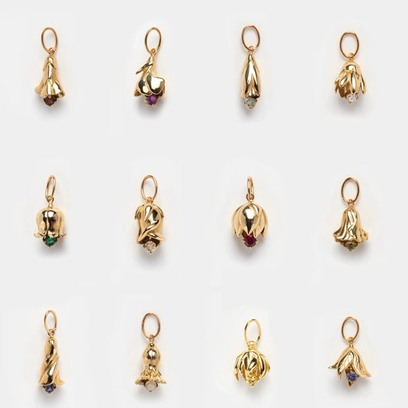Flower Necklace Copper Rhinestones Electroplated Real Gold Plated Color Preserved
