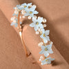 Flower Pearl Hair Band Hair Accessories Acrylic Material