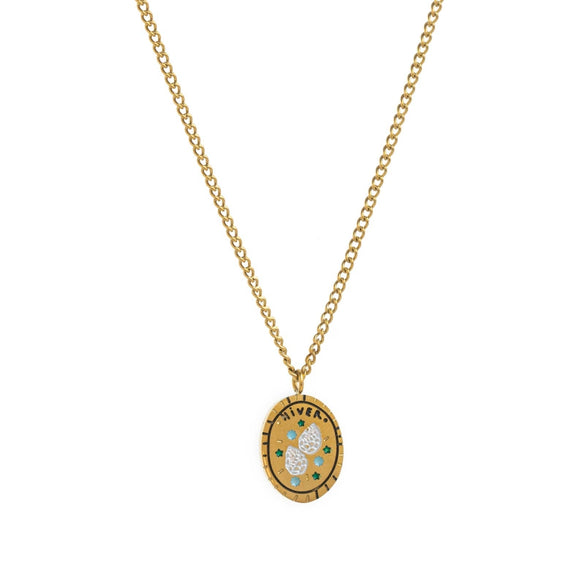 Flower Series Titanium Steel Jewelry With Electroplated Retro Exquisite Necklace And Bracelet For Women