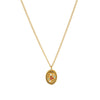 Flower Series Titanium Steel Jewelry With Electroplated Retro Exquisite Necklace And Bracelet For Women
