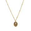 Flower Series Titanium Steel Jewelry With Electroplated Retro Exquisite Necklace And Bracelet For Women