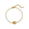 Flower Series Titanium Steel Retro Exquisite Electroplated Jewelry Necklace Bracelet For Women