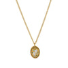 Flower Series Titanium Steel Retro Exquisite Electroplated Jewelry Necklace Bracelet For Women