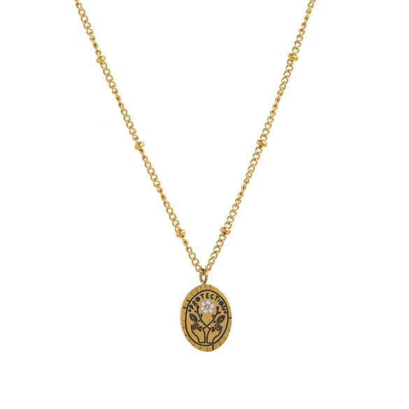 Flower Series Titanium Steel Retro Exquisite Electroplated Jewelry Necklace Bracelet For Women