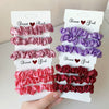 Fluorescent Color Cloth Scrunchie Hair Ring Natural Style Elastic Hair Tie For Girls Spring Summer All Match Hair Accessory