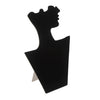 Folding Jewelry Rack Flannel Portrait Splicing Display Stand For Necklace Earrings
