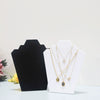 Folding Jewelry Rack Flannel Splicing Highend Portrait Style For Jewelry Display
