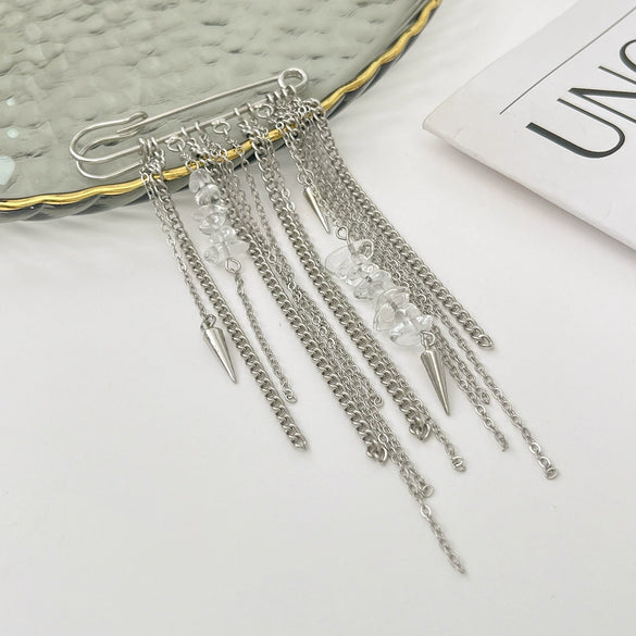 Foot Chain Iron Coppercladiron Turquoise Alloy Rivet Hiphop Multilayer Tassel Women