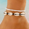 Foot Chain Plastic Resin Animal Zodiac Style Bohemian Vacation Soft Pottery Pendant Multilayer Elastic