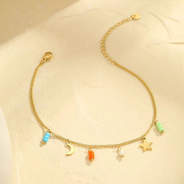 Foot Chain Stainless Steel Geometric Style Marine Holiday Accessories