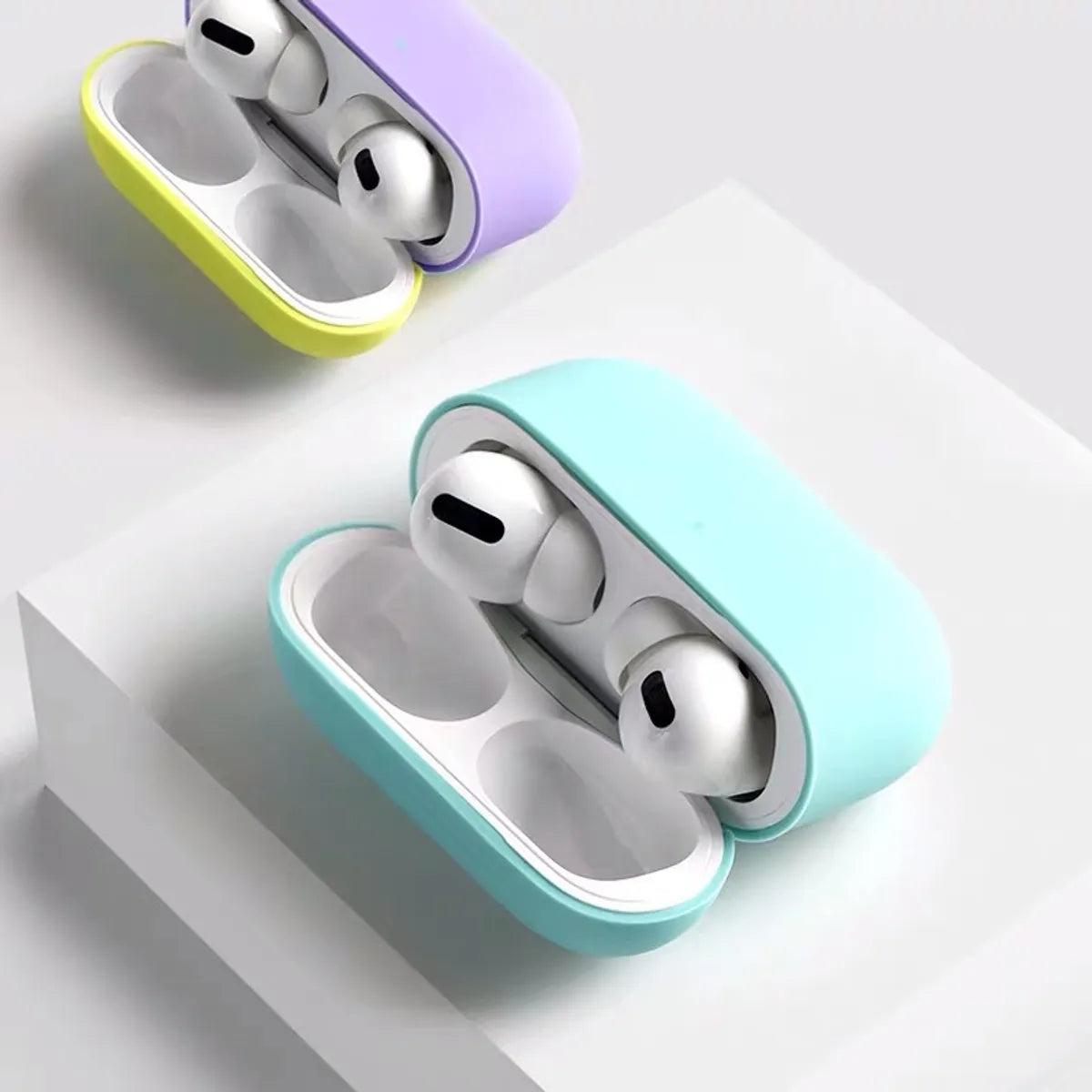 For  Airpods3 Protective Case Second Generation And Third Generation Silicone Cartoon Stereo Bluetooth Wireless Earphone Case