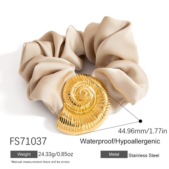 Forged Hair Band Pendant With Large Flower Ocean Series Simple Ball Design