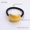Forged Hair Band Pendant With Large Flower Ocean Series Simple Ball Design