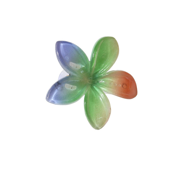 Frangipani Flower Hairpin Hair Accessory For Women Baking Varnish Gripper
