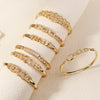 French Style Modern Style Classic Style Love Round Square Rhinestones Zircon Alloy Copper Wholesale Bangle