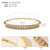 French Style Modern Style Classic Style Love Round Square Rhinestones Zircon Alloy Copper Wholesale Bangle