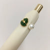 Freshwater Pearl And Chalcedony Gourdshaped Fashion Ring For Women
