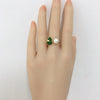 Freshwater Pearl And Chalcedony Gourdshaped Fashion Ring For Women