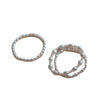 Freshwater Pearl Bracelet Alloy Material Baroque Rice Beads Women's Style