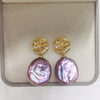 Freshwater Pearl Earrings S925 Sterling Silver 18K Goldfilled Alien Shaped Natural Baroque Pearl For Women