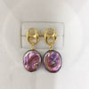 Freshwater Pearl Earrings S925 Sterling Silver Natural Specialshaped For Women