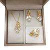 Freshwater Pearl Jewelry With Natural Seashells And Exquisite Feather Design