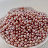 Freshwater Pearl Loose Rice Beads Halfhole Handmade Diy Bracelet Necklace Material