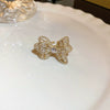 Freshwater Pearl Rose Flower Open Ring Real Gold Electroplated Metal Jewelry For Women