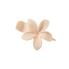 Frosted Flower Duckbill Hair Clip For Women Baked Enamel Plant Flower Style