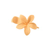 Frosted Flower Duckbill Hair Clip For Women Baked Enamel Plant Flower Style