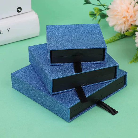 Frosted Jewelry Storage Drawer Box Made Of Paper And Cardboard