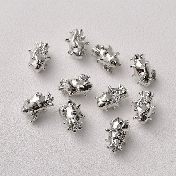 Fruit Pendant Jewelry Copper Material Electroplated Accessories For Earrings And Necklace