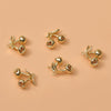 Fruit Pendant Jewelry Copper Material Electroplated Accessories For Earrings And Necklace
