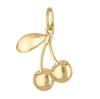 Fruit Pendant Stainless Steel Peach Strawberry Apple Furnace Vacuum Plated 18K Gold Color Diy Small Pendant