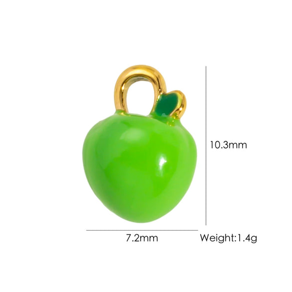Fruit Series Stainless Steel Dripping Oil Small Pendant